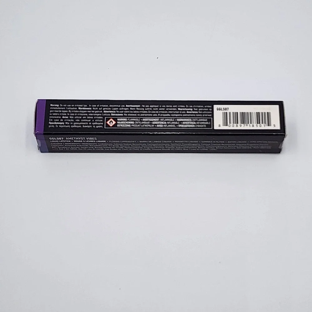 NYX Professional Makeup Glitter Goals Liquid Lipstick Amethyst Matte GGLS07 New